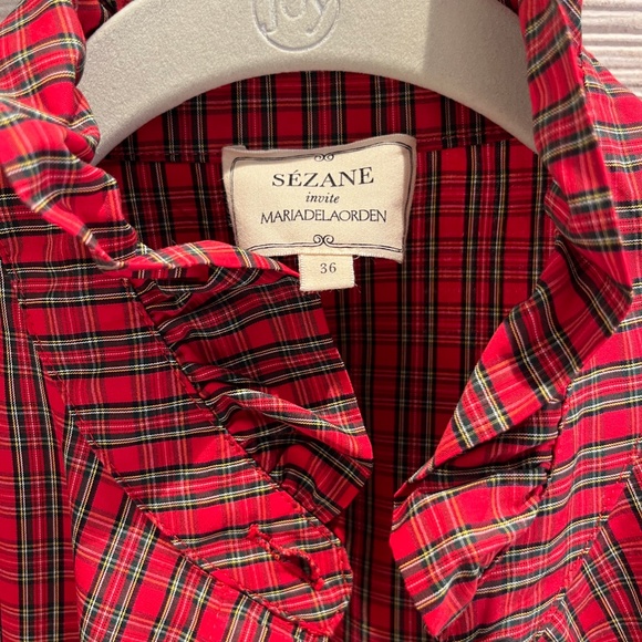 Sezane Blouse Size EUR 36 - Picture 2 of 5